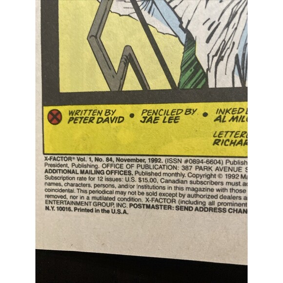 X-FACTOR: No. 84, 86, & 89. Includes 2 Trading Cards Marvel Comics (1992-93) - Picture 3 of 14